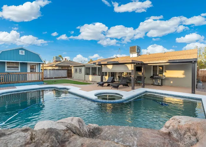 Сasa de vacaciones 5br Pool Games Mini Putt Bbq Patio & Firepit